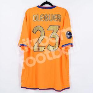 2006-07 Barcelona Away Shirt #23 OLEGUER Player Issue Champions League XL - Image 1