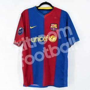 2006-07 Barcelona Home Shirt #19 MESSI Champions League (Good) L - Image 2
