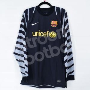 2010-11 Barcelona Player Issue Goalkeeper Shirt Black *New* L