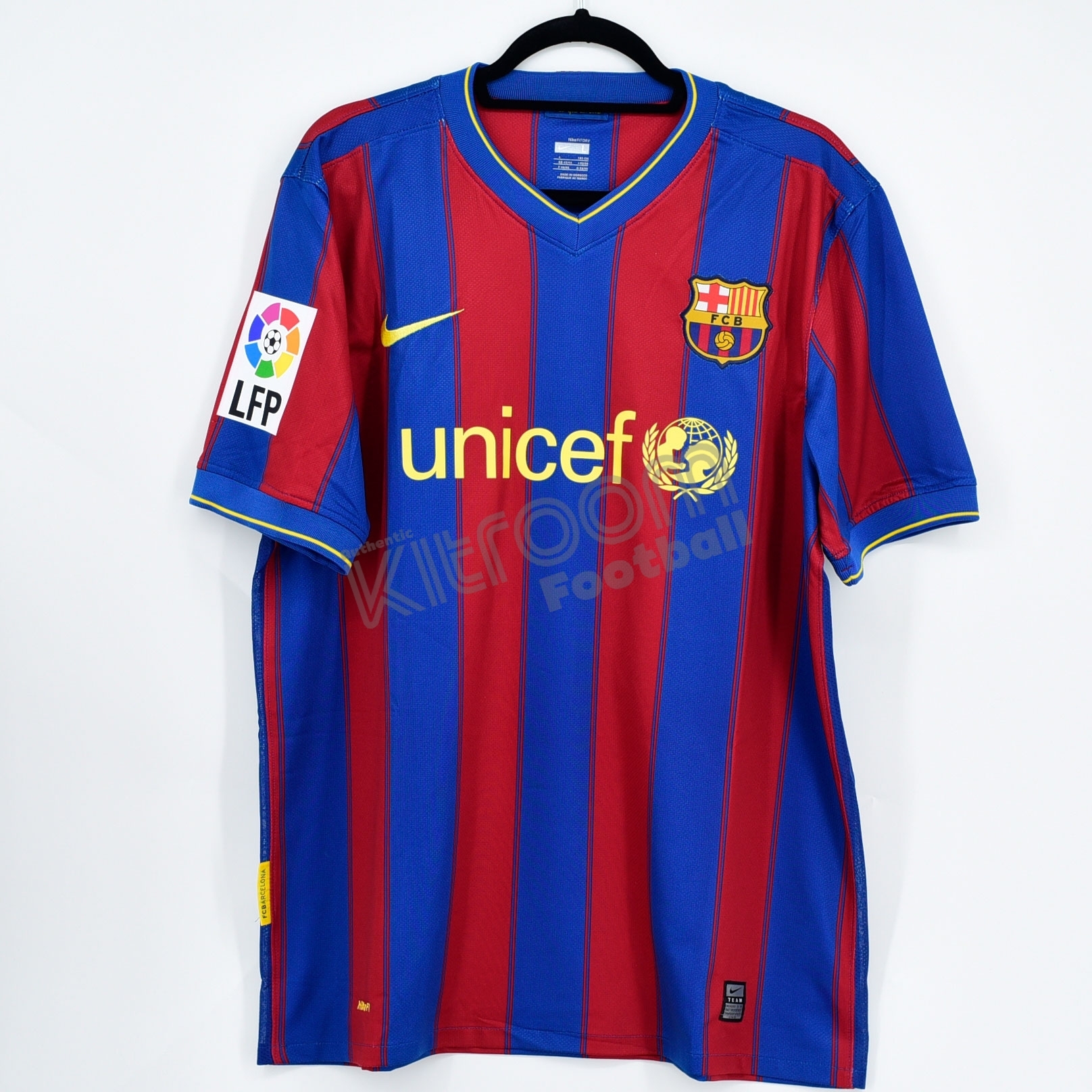 2009-10 Barcelona Home Shirt Messi #10 Nike *BNWT* L – Kitroom