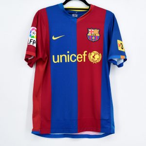 2006-07 Barcelona Home Shirt #19 MESSI Nike (Good) S - Image 2