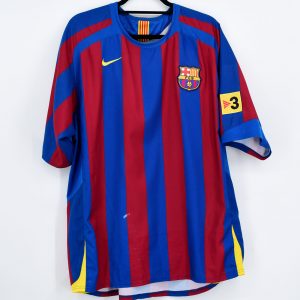 2005-06 Barcelona Home Shirt Nike #10 Ronaldinho (Good) XL - Image 2