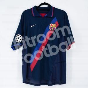 2002-03 Barcelona Away Shirt #10 RIQUELME Champions League (Good) L - Image 2