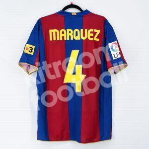 2007-08 Barcelona Home Shirt #4 MARQUEZ Nike *New* L