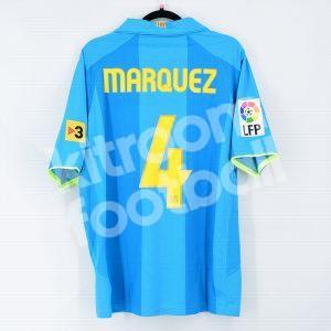 2007-08 Barcelona Away Shirt #4 MARQUEZ Nike *New* L - Image 1