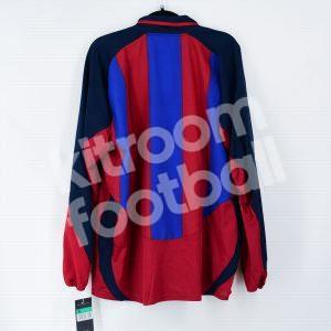 2003-04 Barcelona Player Issue Home Shirt *New* XL L/S - Image 2