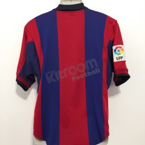 2000-01 Barcelona Home Shirt Nike (Very Good) S - Image 2