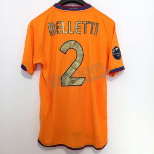 2006-07 Barcelona UCL Away Shirt Belletti #2 Nike (Very Good) M - Image 1