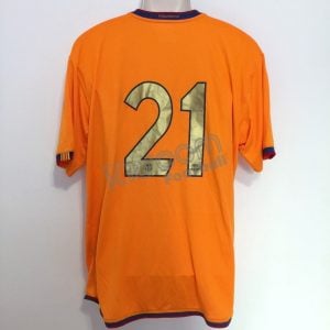 2006-07 Barcelona Away Shirt #21 Nike (Very Good) XL