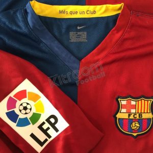 2006-07 Barcelona Home L/S Shirt Belletti #2 Nike (Very Good) M - Image 3