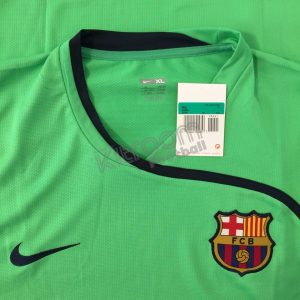 2008-09 Barcelona GK L/S Shirt Lime Nike *BNWT* XL - Image 3