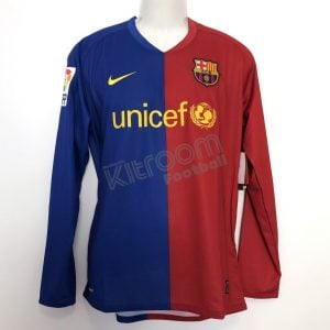 2008-09 Barcelona Home L/S Shirt Nike *BNWT* L - Image 1