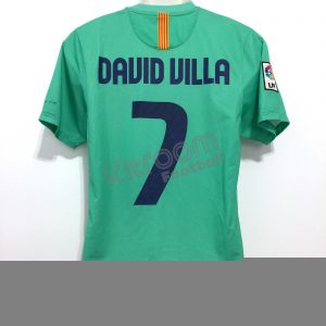 2010-11 Barcelona Away Shirt David Villa #7 Nike (Very Good) S - Image 1