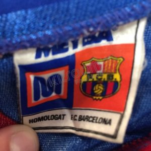 1990-92 Barcelona Home Shirt Meyba (Very Good) S - Image 4