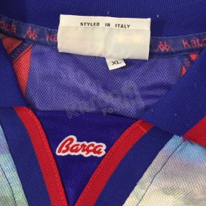 1996-97 Barcelona Home Shirt Ronaldo #9 Kappa (Good) XL - Image 3