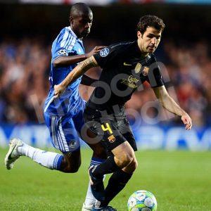 2011-12 Barcelona Away Shirt #4 FÀBREGAS Champions League BNWT L - Image 3