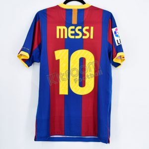 2010-11 Barcelona Home Shirt Authentic Nike #10 MESSI (Very Good) M