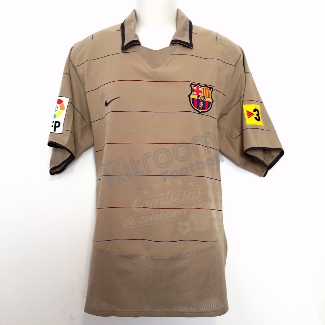 2004-05 Barcelona Player Issue Third Shirt Nike (Mint) XL