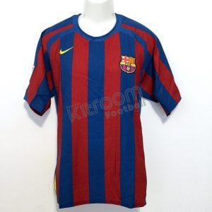 2005-06 Barcelona Home Shirt Nike (Mint) M - Image 1