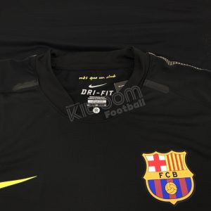 2011-12 Barcelona Player Issue Away L/S Shirt Meshed Nike *BNWT* M - Image 3