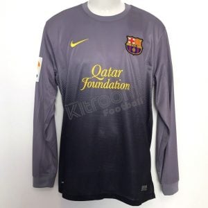 2012-13 Barcelona GK L/S Shirt Grey Nike *BNWT* L - Image 1