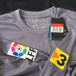 2012-13 Barcelona GK L/S Shirt Grey Nike *BNWT* L - Image 3