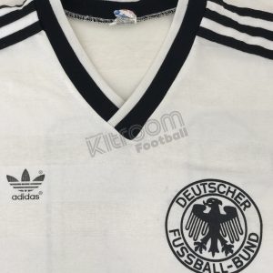 1983-86 Germany Player Issue Home L/S Shirt Rummenigge #11 Adidas (Good) M - Image 3