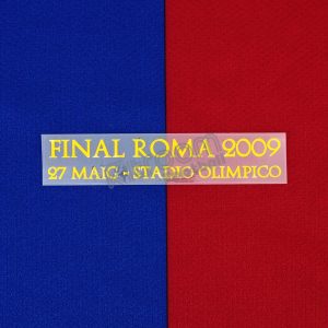 2008-09 Barcelona Champions League Final Rome 2009 Player Issue Match Details MDT Sipesa
