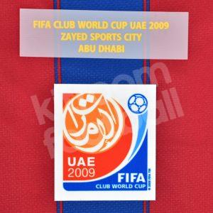 2009-10 Barcelona FIFA CWC Semifinal UAE 2009 Set Patch Repro