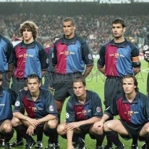 1998-01 Barcelona Centenary Patch Centenario Repro - Image 3