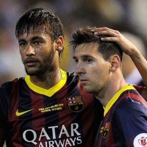 2013-14 Barcelona Copa del Rey Final 2014 vs Real Madrid Set Player Issue Patch Sipesa - Image 3