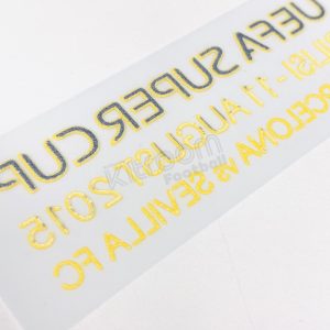 2015-16 Barcelona Uefa Supercup 2015 vs Sevilla Match Details MDT Patch Repro - Image 3