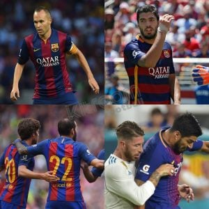 2014-18 Barcelona Preseason Gatorade Home Player Issue Patch - Image 3