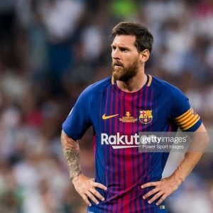 2017-18 Barcelona Player Issue Home Shirt #10 MESSI Supercopa Match Un Worn ** - Image 3