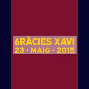 2014-15 Barcelona Gràcies XAVI Match Details MDT Patch Repro