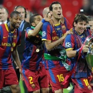 2010-11 Barcelona Champions League Final Wembley 2011 Player Issue Match Details MDT Sipesa - Image 2