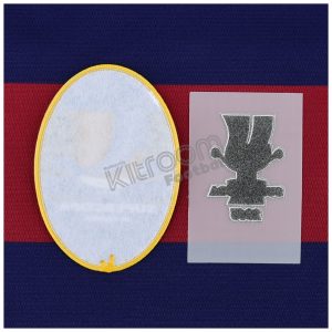 2015-16 Supercopa 2015 Barcelona vs Athletic Set Player Issue Patch RFEF - Image 2