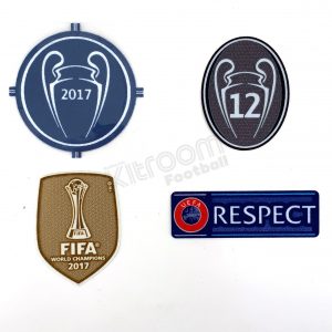 2017-18 Real Madrid Champions League Winners 2017 Respect Boh 12 FIFA 2017 Set Player Issue Patch Sporting ID - Image 1