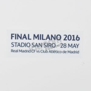 2015-16 Atletico Madrid Champions League Final Milano 2016 Match Details MDT Repro