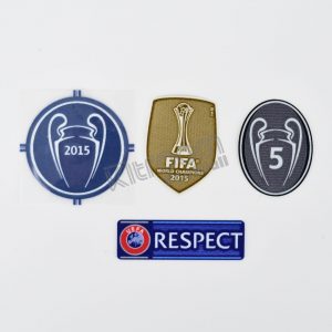2015-16 Barcelona Champions League Winners 2015 Respect Boh 5 FIFA 2015 Set Player Issue Patch Sporting ID - Image 1
