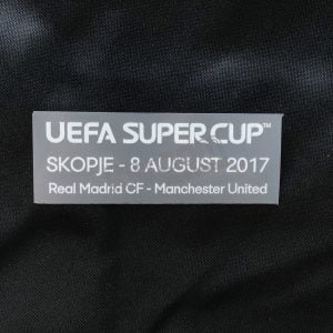 Original Player Issue 2017-18 Real Madrid Uefa Supercup 2017 Skope Match Details MDT Sporting ID