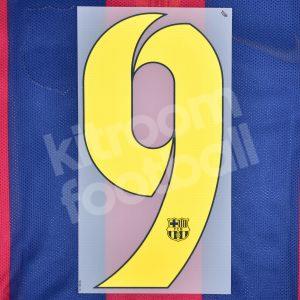 2014-15 Barcelona Player Issue Home Name Set Sipesa - #9 (Match Number)