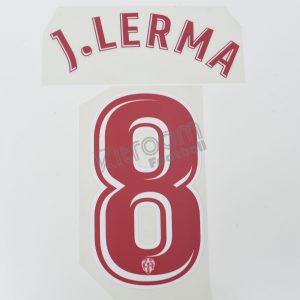2017-18 Levante Player Issue Away Name Set J. LERMA #8