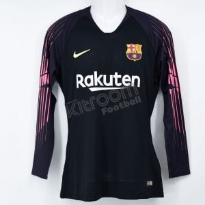 2018-19 Barcelona Player Issue Gk L/S Shirt Black Nike *BNWT* M