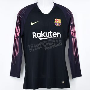 2018-19 Barcelona Player Issue Gk L/S Shirt Black Nike *BNWT* L - Image 1
