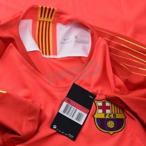 2018-19 Barcelona Player Issue Gk Shirt Light Orange Nike *BNWT* L - Image 3