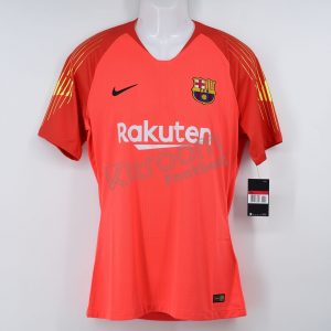 2018-19 Barcelona Player Issue Gk Shirt Light Orange Nike *BNWT* L