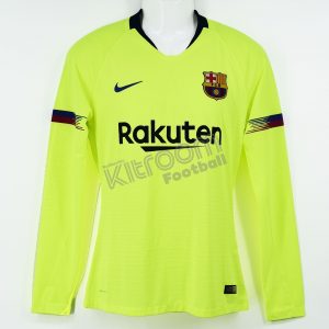 2018-19 Barcelona Player Issue Away L/S Shirt Vaporknit Nike *BNWT* L