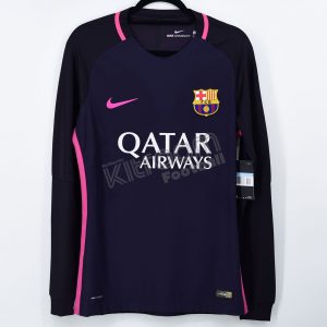 2016-17 Barcelona Player Issue Vapor Match UCL Away L/S Shirt Nike *BNWT* M - Image 1