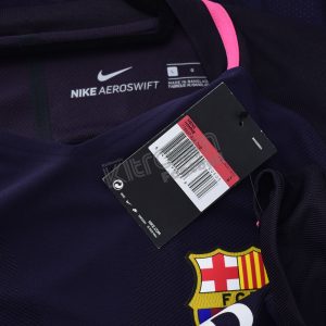 2016-17 Barcelona Player Issue Vapor Match UCL Away L/S Shirt Nike *BNWT* L - Image 3